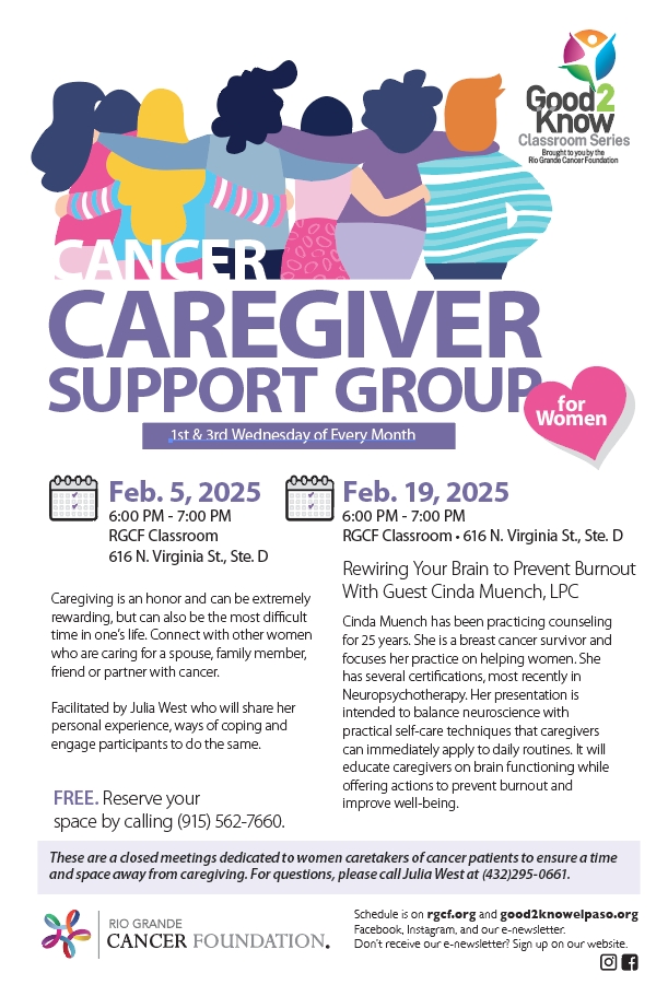 Cancer Caregiver Support Group for Women